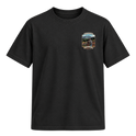 "Estampa/TAMO POR CÁ" Camiseta Regular Suedine