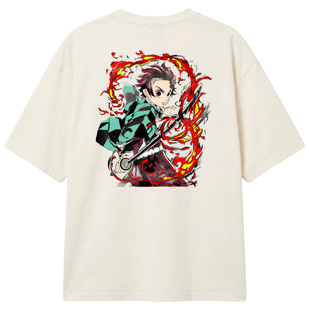 "Camiseta Oversized Classic Tanjiro" Camiseta Oversized Classic