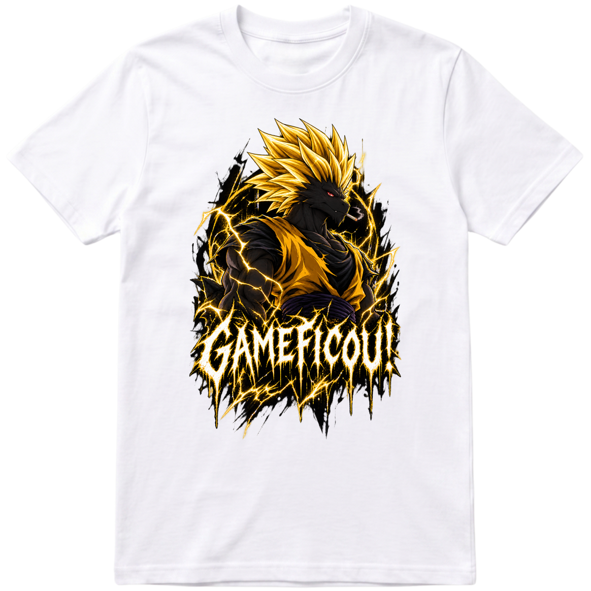 "CAMISA da GameFicou" Camiseta Premium Unissex Bunker Studios