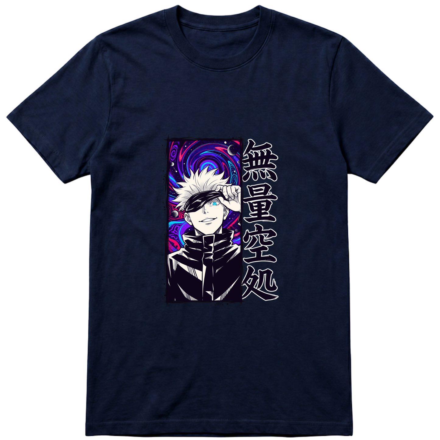 "Gojo - Jujutsu Kaisen" Camiseta Básica Unissex