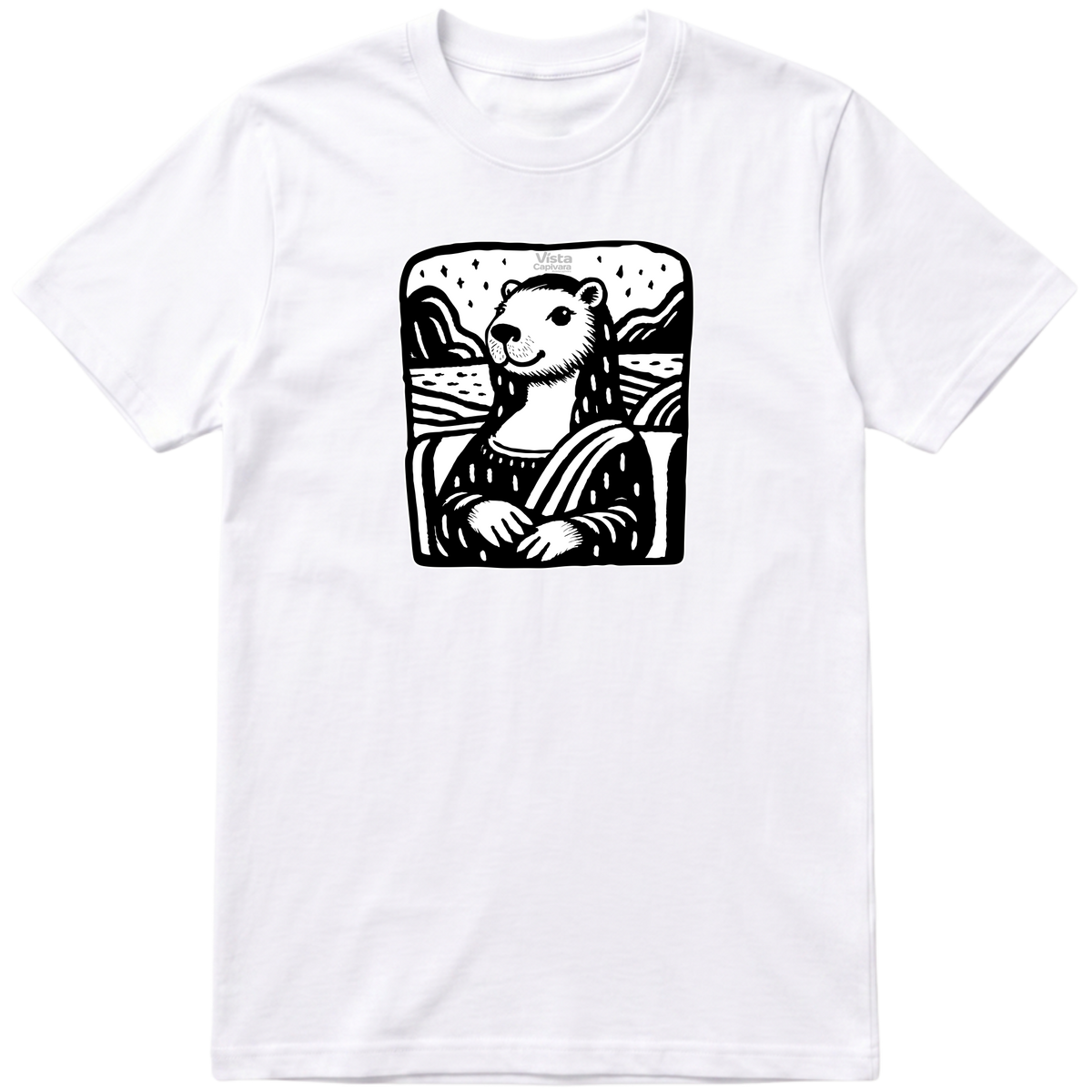 "Mona Capivara DTF" Camiseta Premium Unissex Bunker Studios