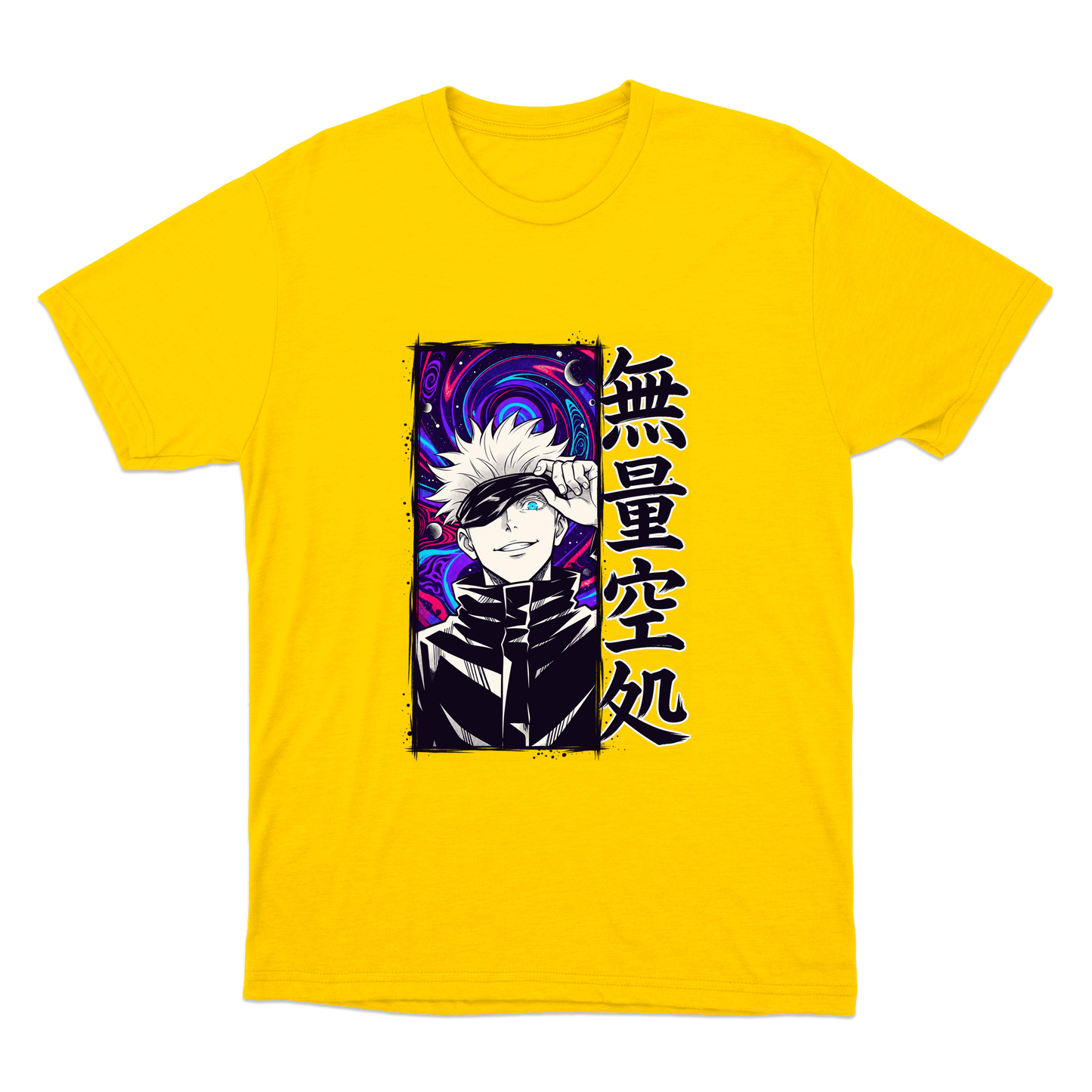 "Gojo - Jujutsu Kaisen" Camiseta Básica Unissex