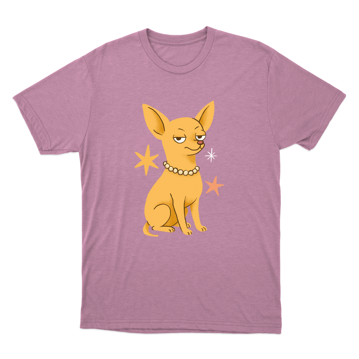 "Chihuahua de pelo curto" Camiseta Básica Unissex