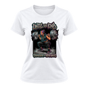 "Produto #020 Camisa Feminina: UNTIL THE END STRENGTHEN THE WEAK KNEES" Camiseta Dryfit Feminina Basic
