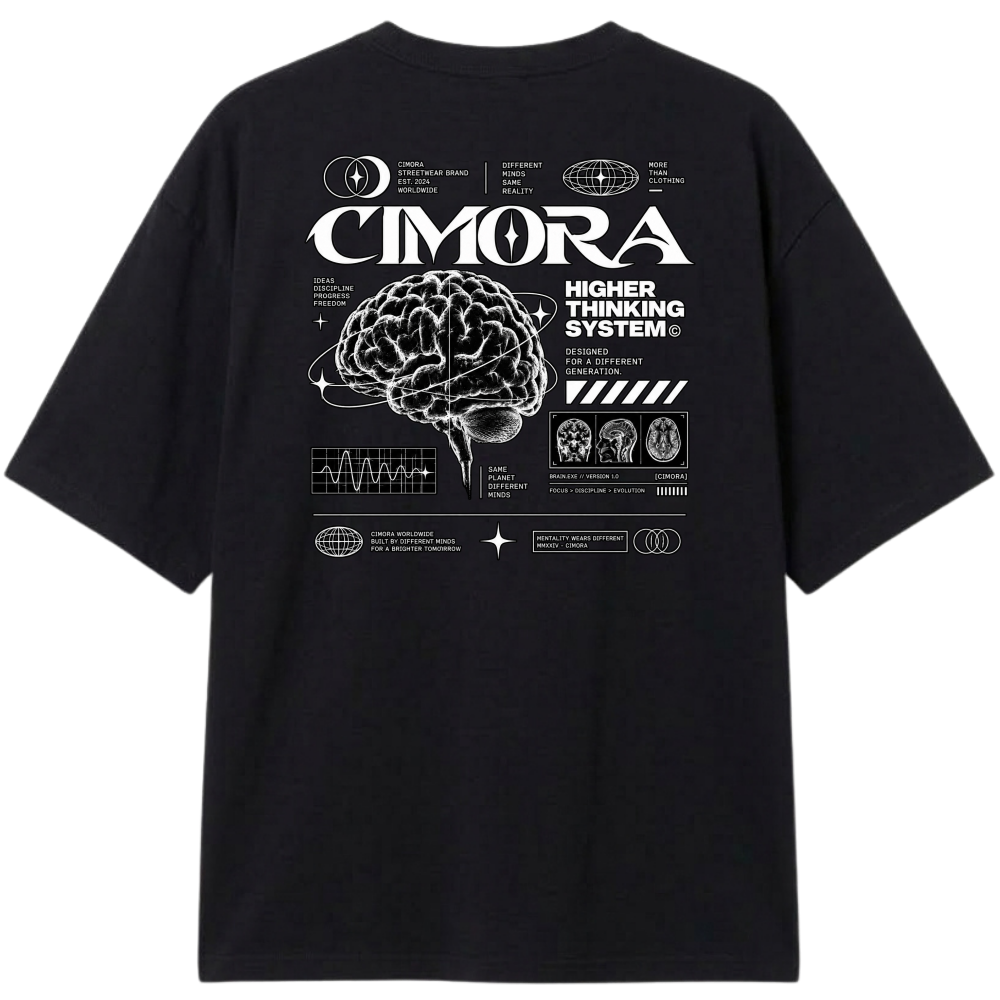 "Camiseta CIMORA - Mind.exe" Camiseta Oversized Classic
