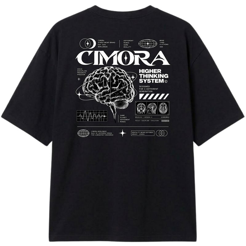 "Camiseta CIMORA - Mind.exe" Camiseta Oversized Classic