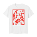 "Camiseta Regular Branca Queen" Camiseta Premium Unissex Bunker Studios