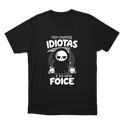 "Muitos Idiotas" Camiseta Básica Unissex