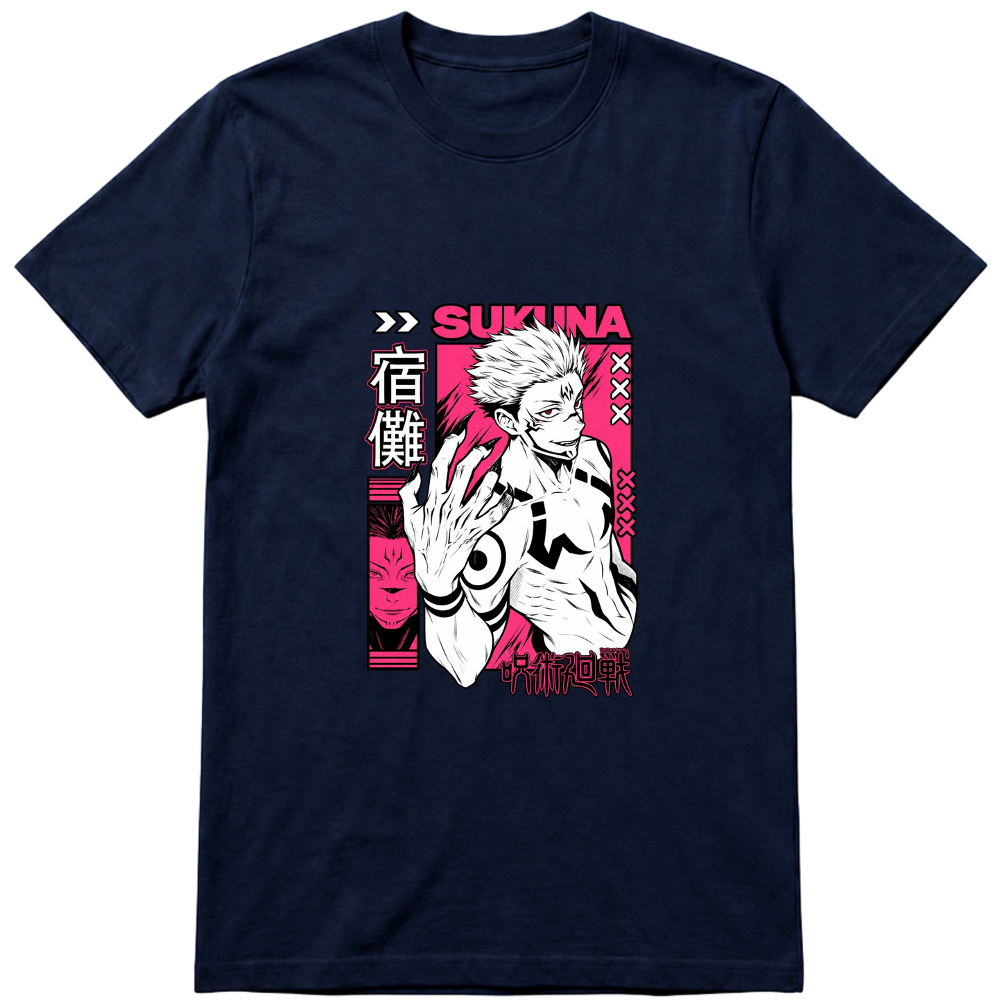 "Jujutso Kaisen - Sukuna" Camiseta Básica Unissex