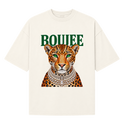 "Oversized Suedine Off-white Boujee" Camiseta Oversized Suedine 220g