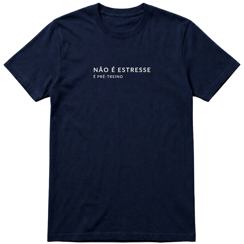 "pré-treino preto" Camiseta regular básica