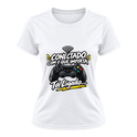"Casmiseta Fem. Conectado" Camiseta Dryfit Feminina Basic