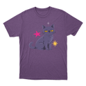 "Gata cinza" Camiseta Básica Unissex
