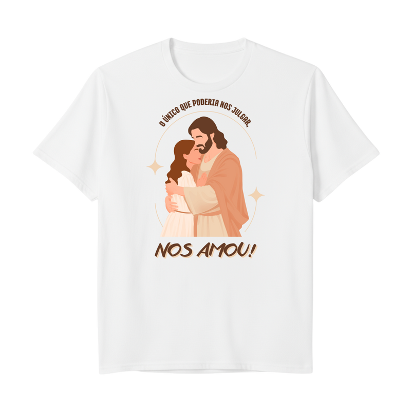 "Camiseta Regular Essential God" Camiseta Premium Unissex Bunker Studios