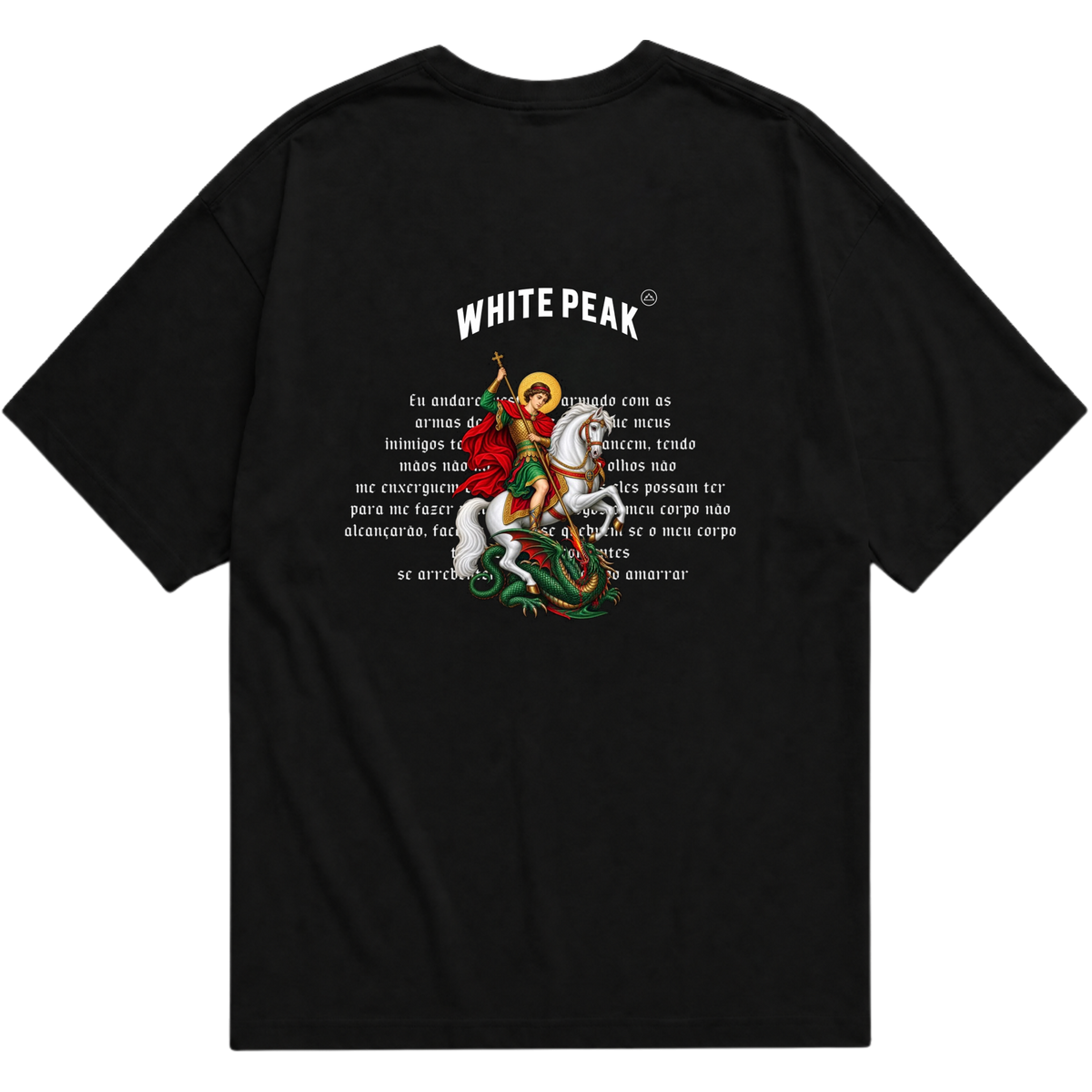 "WHITE PEAK são jorge" Oversized Básica 30.1