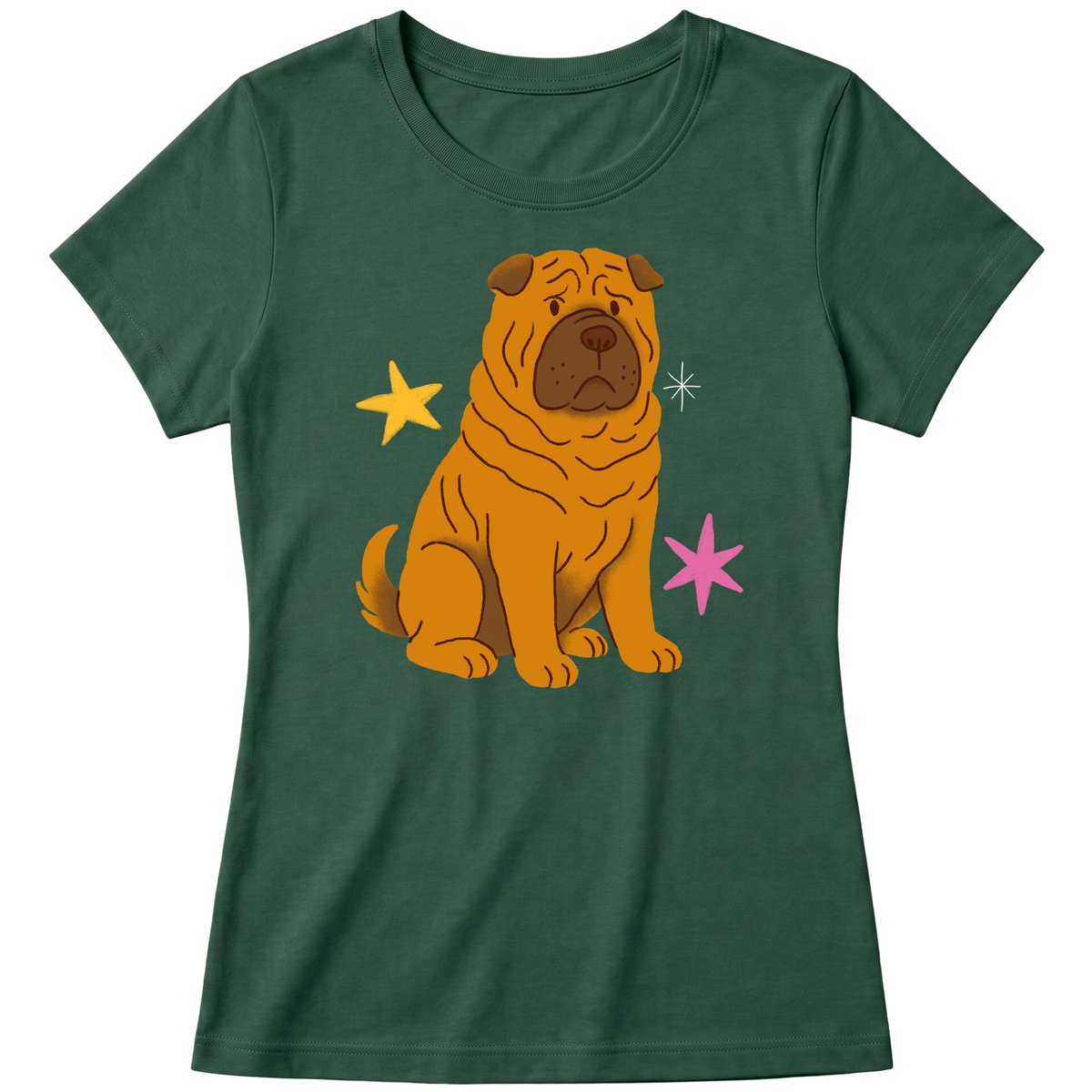 "Sharpei" Blusa Baby Look