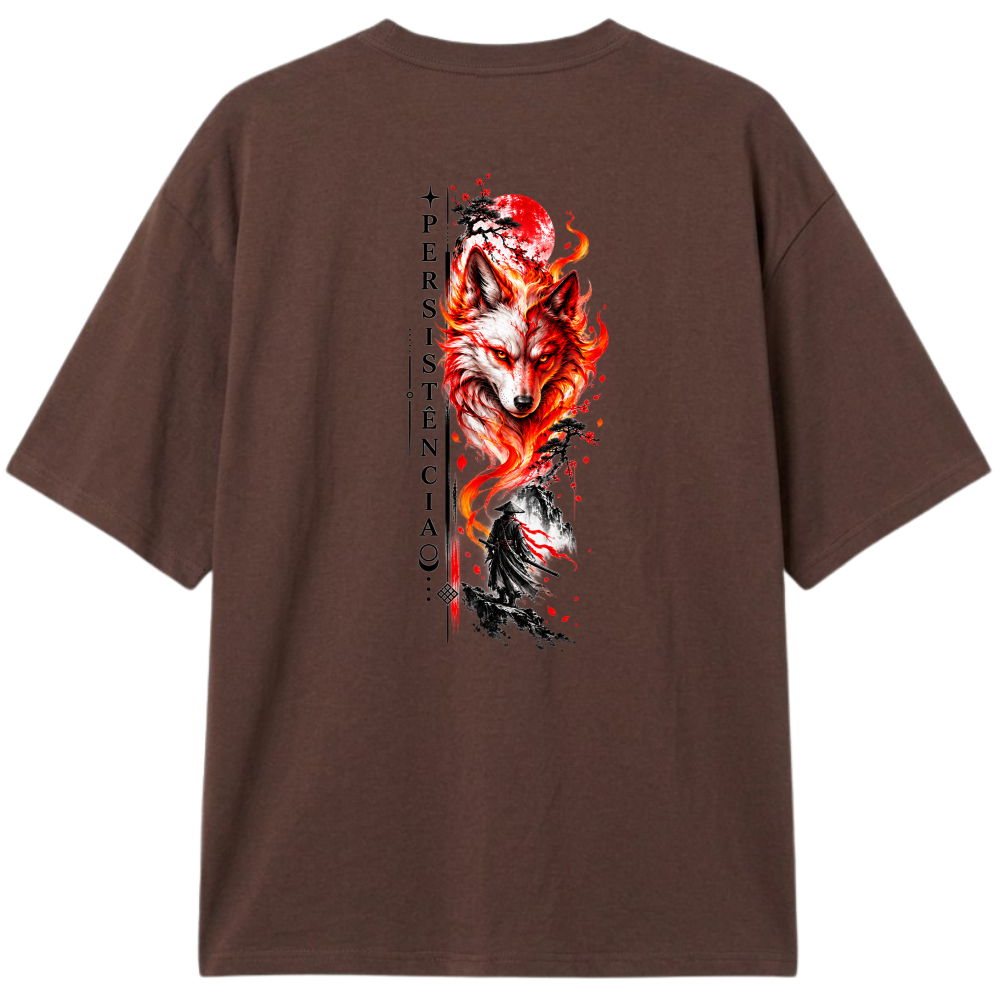 "Oversized Classic - Persistência" Camiseta Oversized Classic