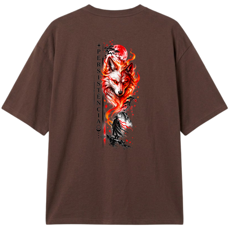 "Oversized Classic - Persistência" Camiseta Oversized Classic