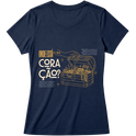 "Baby Look Onde está seu coração MT 6:21 | Coleção Marcas" Blusa Baby Look