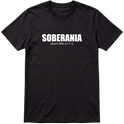 "SOBERANIA CF88 PRETA" Camiseta Premium Unissex Bunker Studios