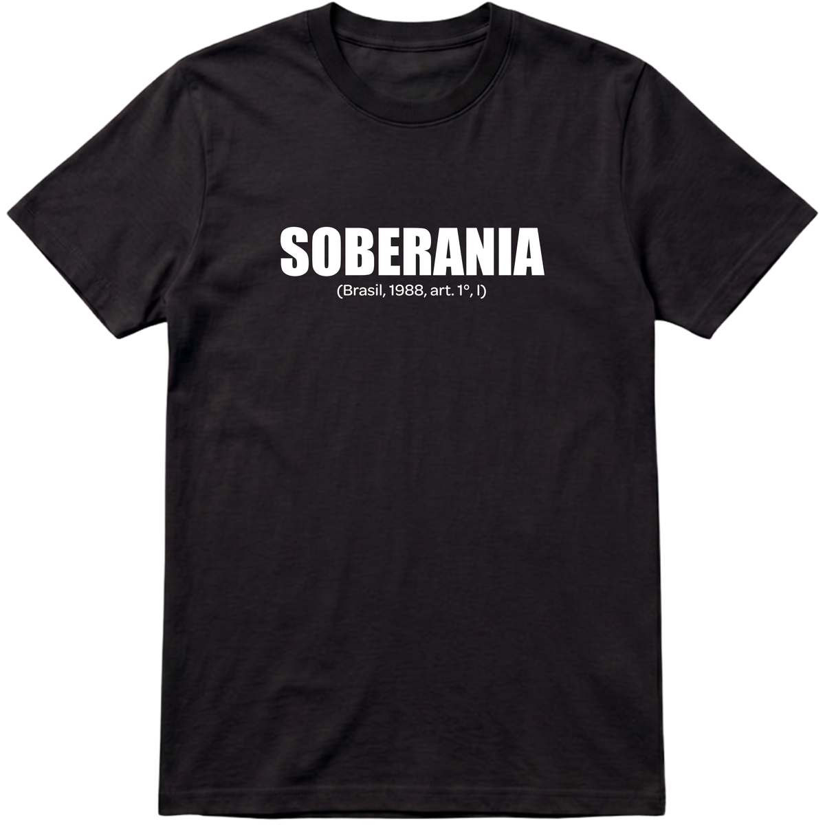 "SOBERANIA CF88 PRETA" Camiseta Premium Unissex Bunker Studios