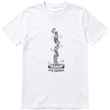 "centra até demais - dtg" Camiseta Básica Unissex