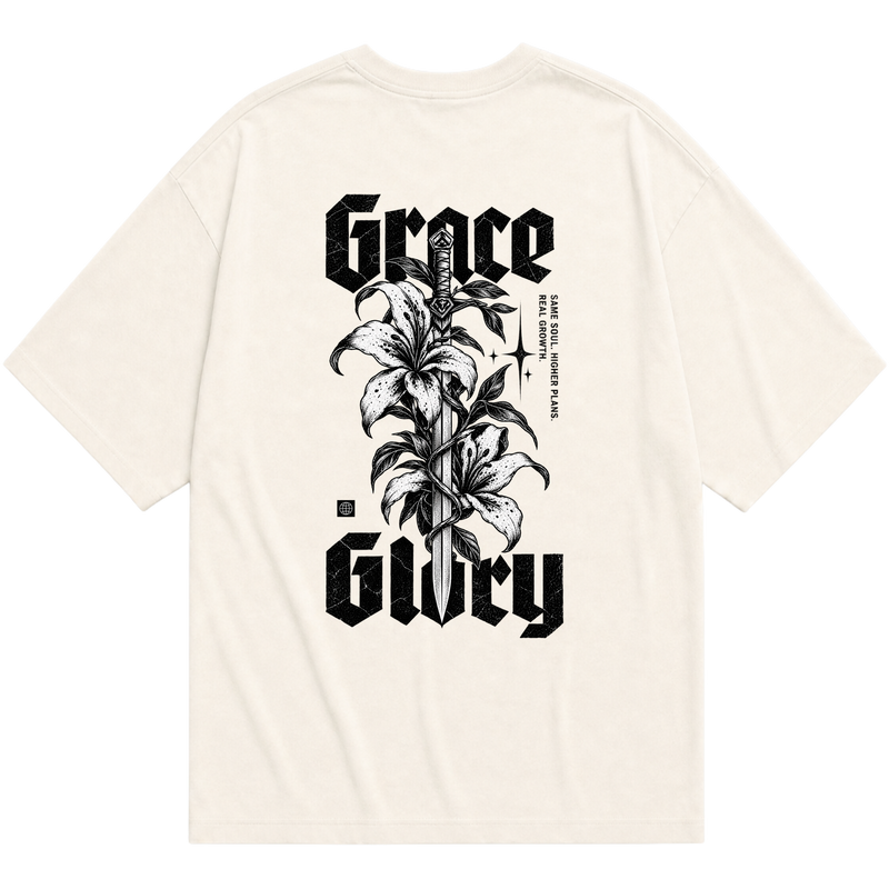 "Grace & Glory Oversized" Oversized Básica 30.1
