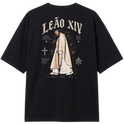 "Oversized - Leão XlV" Camiseta Oversized Classic