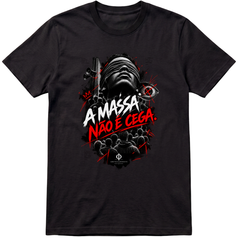 "Regular Essential #032 - CØNTRAACØRRENTE" Camiseta Premium Unissex Bunker Studios