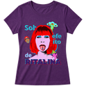 "Camiseta - Sob efeito de Ritalina" Blusa Baby Look