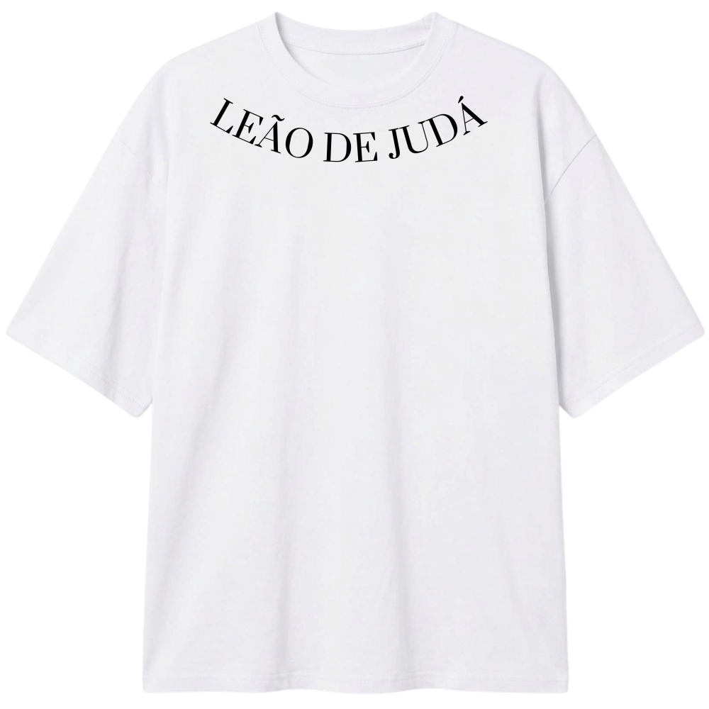 "Leão de Judá" Camiseta Oversized Classic