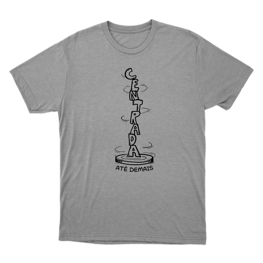 "centra até demais - dtg" Camiseta Básica Unissex