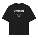 "Medicina" Camiseta Oversized Suedine 220g