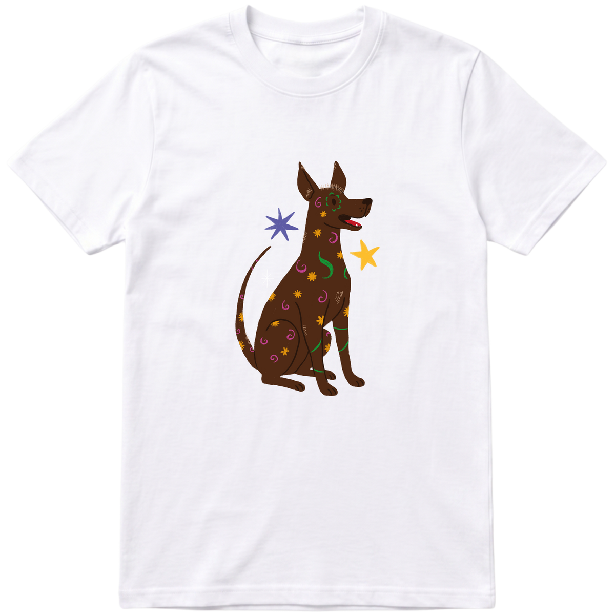 "Xoloitzcuintle" Camiseta Básica Unissex