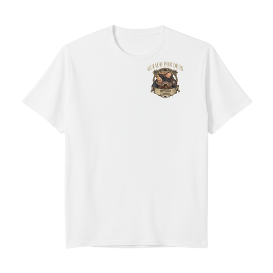 "Estampa GUIADO POR DEUS" Camiseta Premium Unissex Bunker Studios