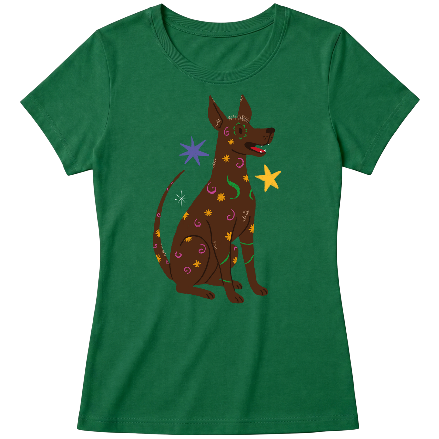 "Xoloitzcuintle" Blusa Baby Look