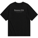 "romanos 11:36 (2)" Camiseta Oversized Básica