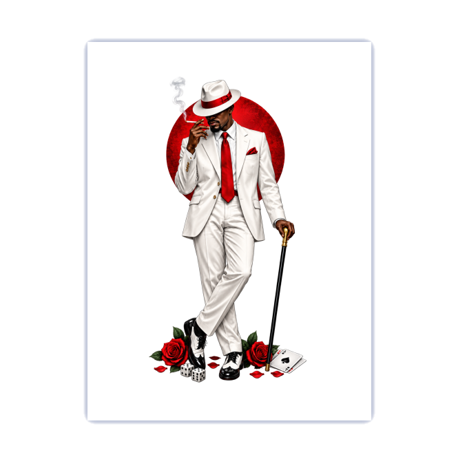 ""Seu Zé" Full Art - Placa decorativa" Placa decorativa