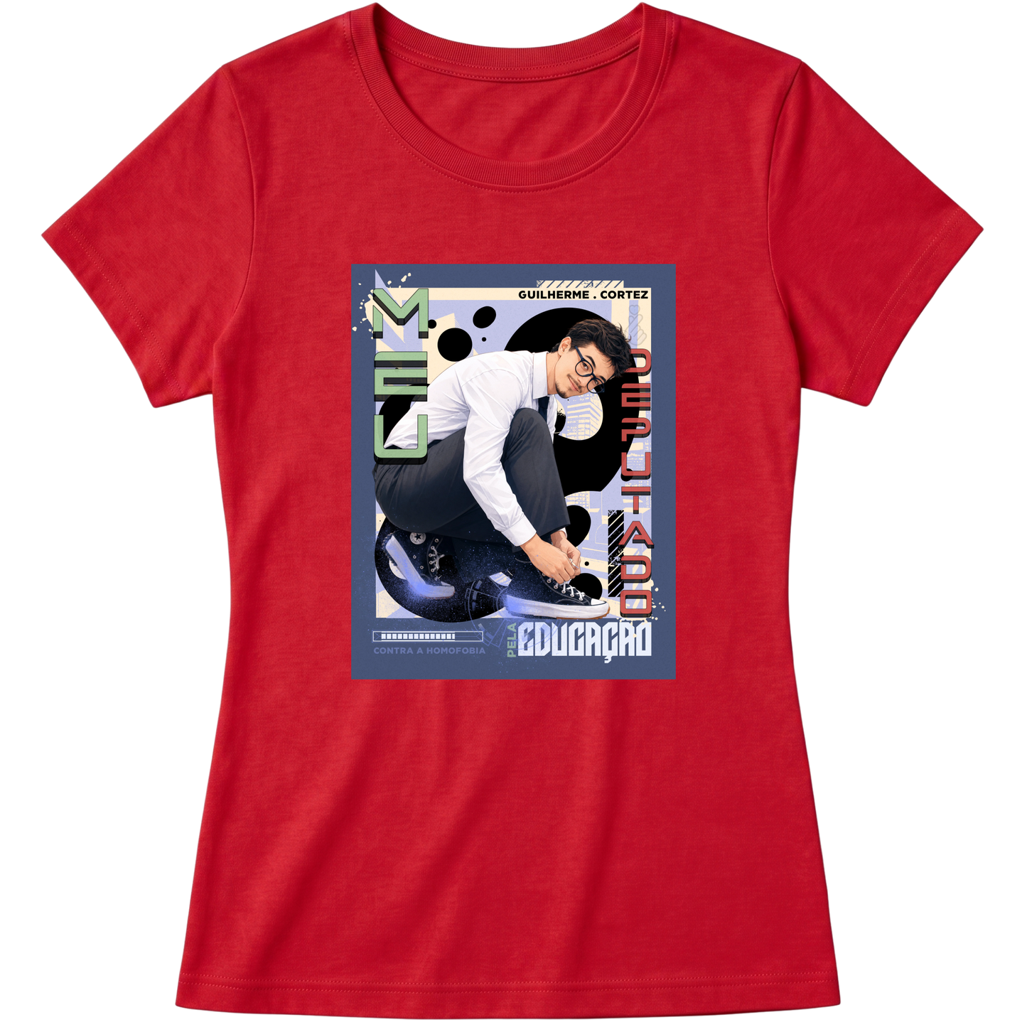 "Cortez KPop Babylook" Blusa Baby Look