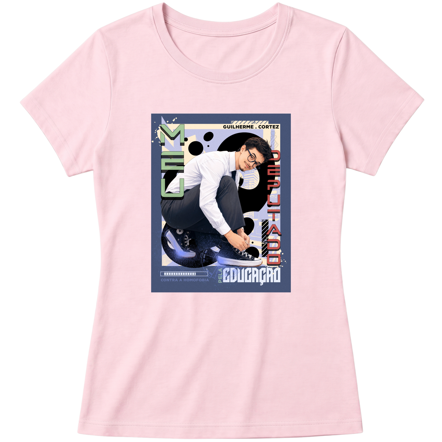 "Cortez KPop Babylook" Blusa Baby Look