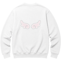 "Moletom Pinky Wings" Moletom com Capuz Básico