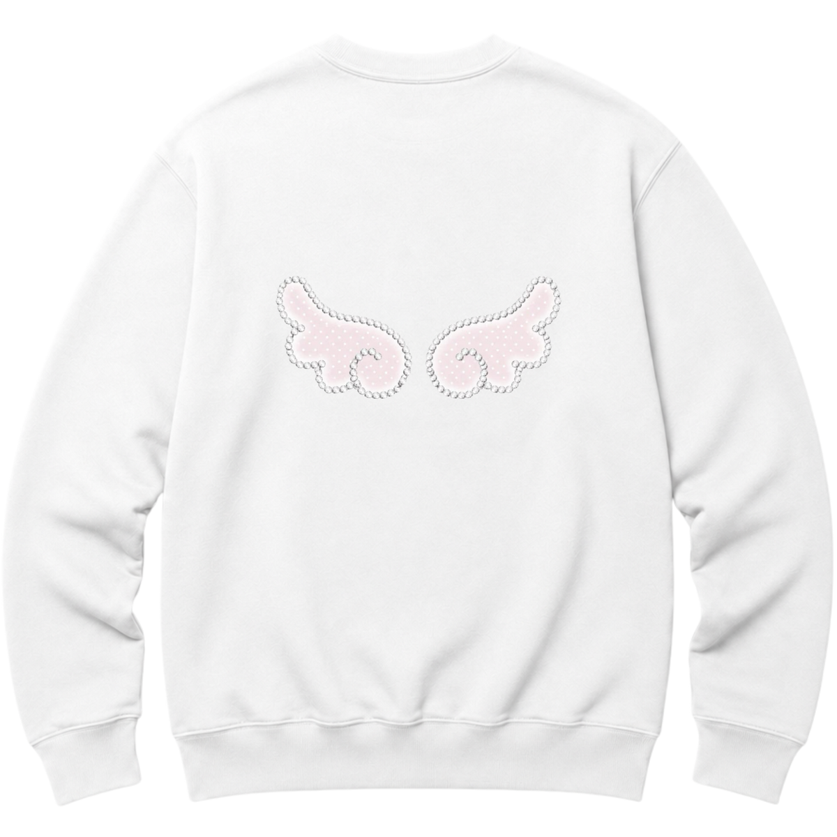 "Moletom Pinky Wings" Moletom com Capuz Básico