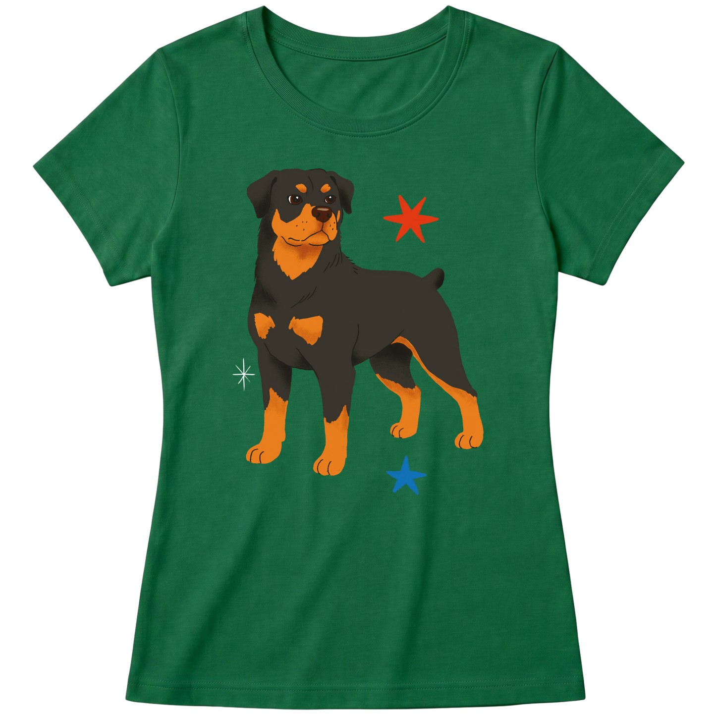 "Rottweiler" Blusa Baby Look