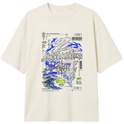 "Oversized Classic #015 - CØNTRAACØRRENTE" Camiseta Oversized Classic