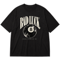 "DROP 001 • BAD LUCK | BLACK" Oversized Premium 96% algodão 4% Elastano