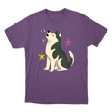 "Husky siberiano" Camiseta Básica Unissex