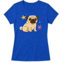 "Pug" Blusa Baby Look