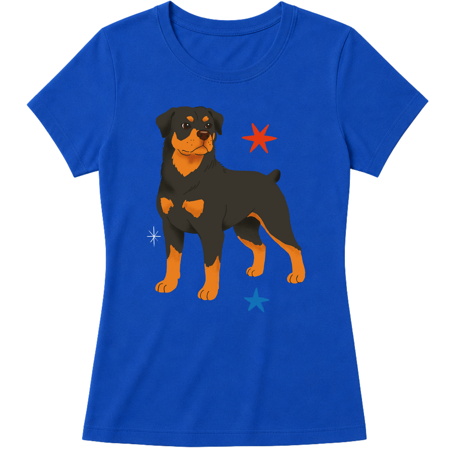 "Rottweiler" Blusa Baby Look