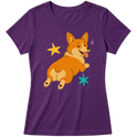 "Corgi" Blusa Baby Look