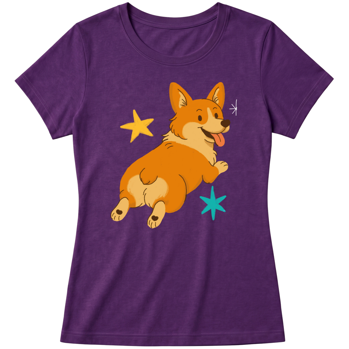 "Corgi" Blusa Baby Look